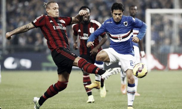 Live Milan - Sampdoria in risultato partita Serie A (1-1)