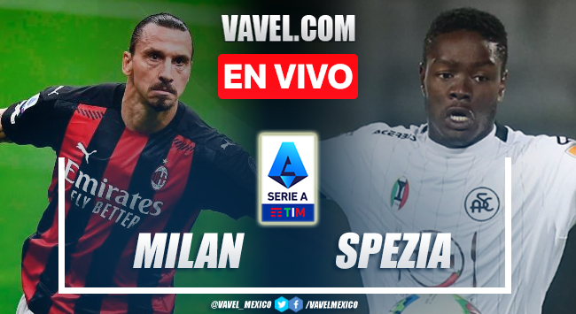 Goles y resumen del Milán 1-2 Spezia en Serie A