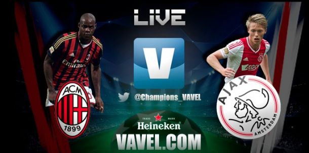 Live Milan - Ajax in Champions League