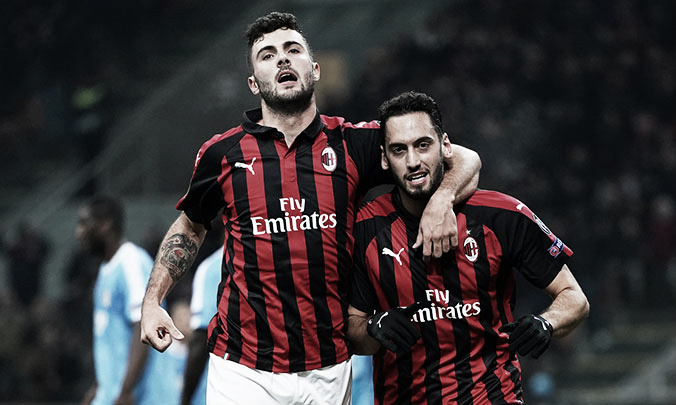 Milan flerta com vexame, mas vira e goleia Dudelange pela Europa League Milan flerta com vexame, mas vira e goleia Dudelange pela Europa League