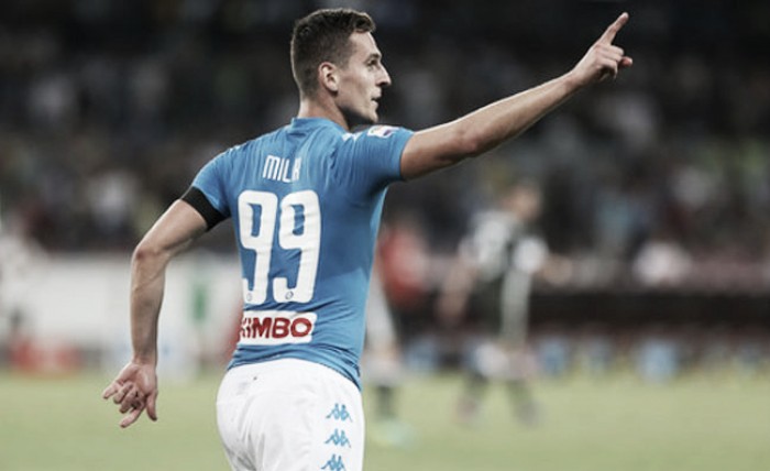 Napoli, operazione perfettamente riuscita per Milik. Ottimismo sui tempi di recupero Napoli, operazione perfettamente riuscita per Milik. Ottimismo sui tempi di recupero