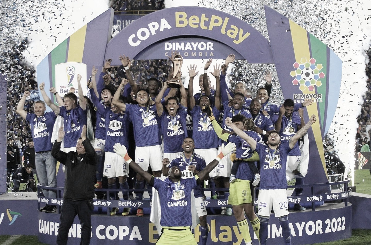 Millonarios ganó la Copa BetPlay 2022 y acabó con la sequía de títulos