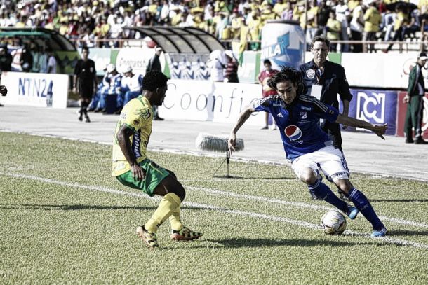 Resultado Millonarios - Huila en la Liga Águila 2015-II (0-0) Resultado Millonarios - Huila en la Liga Águila 2015-II (0-0)