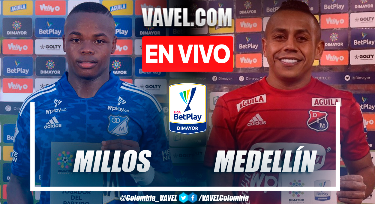 Resumen y goles: Millonarios 1-2 Medellín en la fecha 12 por Liga BetPlay 2022-II Resumen y goles: Millonarios 1-2 Medellín en la fecha 12 por Liga BetPlay 2022-II
