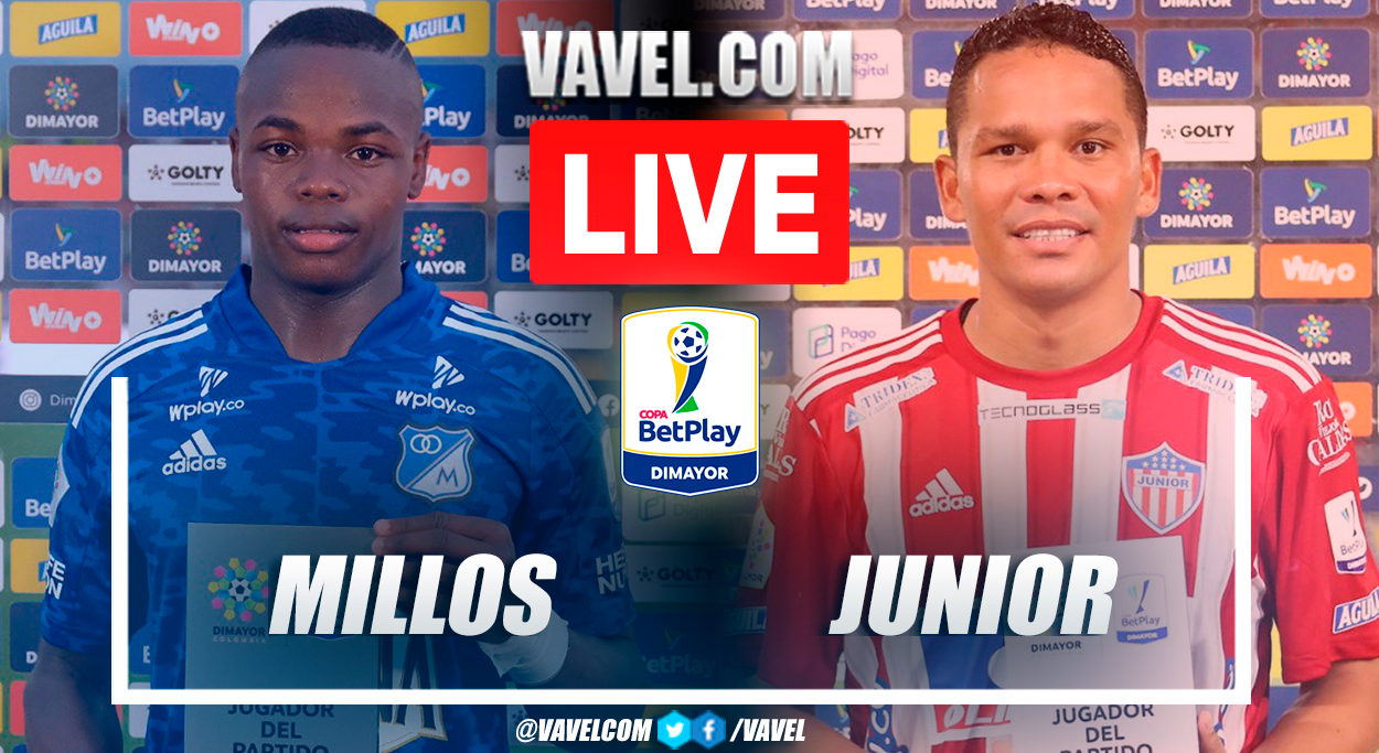 Highlights: Millonarios 2-0 Junior in Copa Betplay 2022 | 11/02/2022