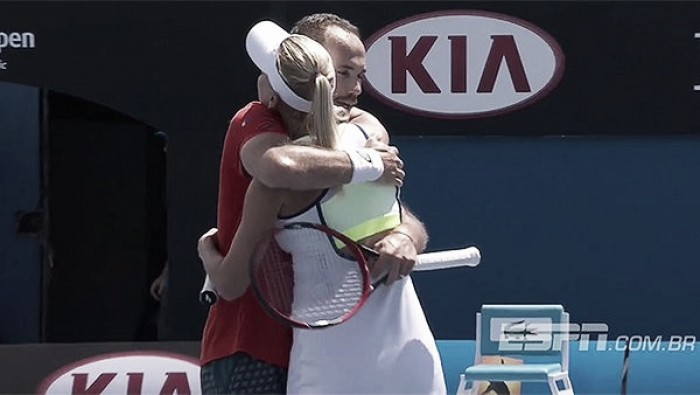 Vesnina y Soares dan la campanada en el dobles mixto
