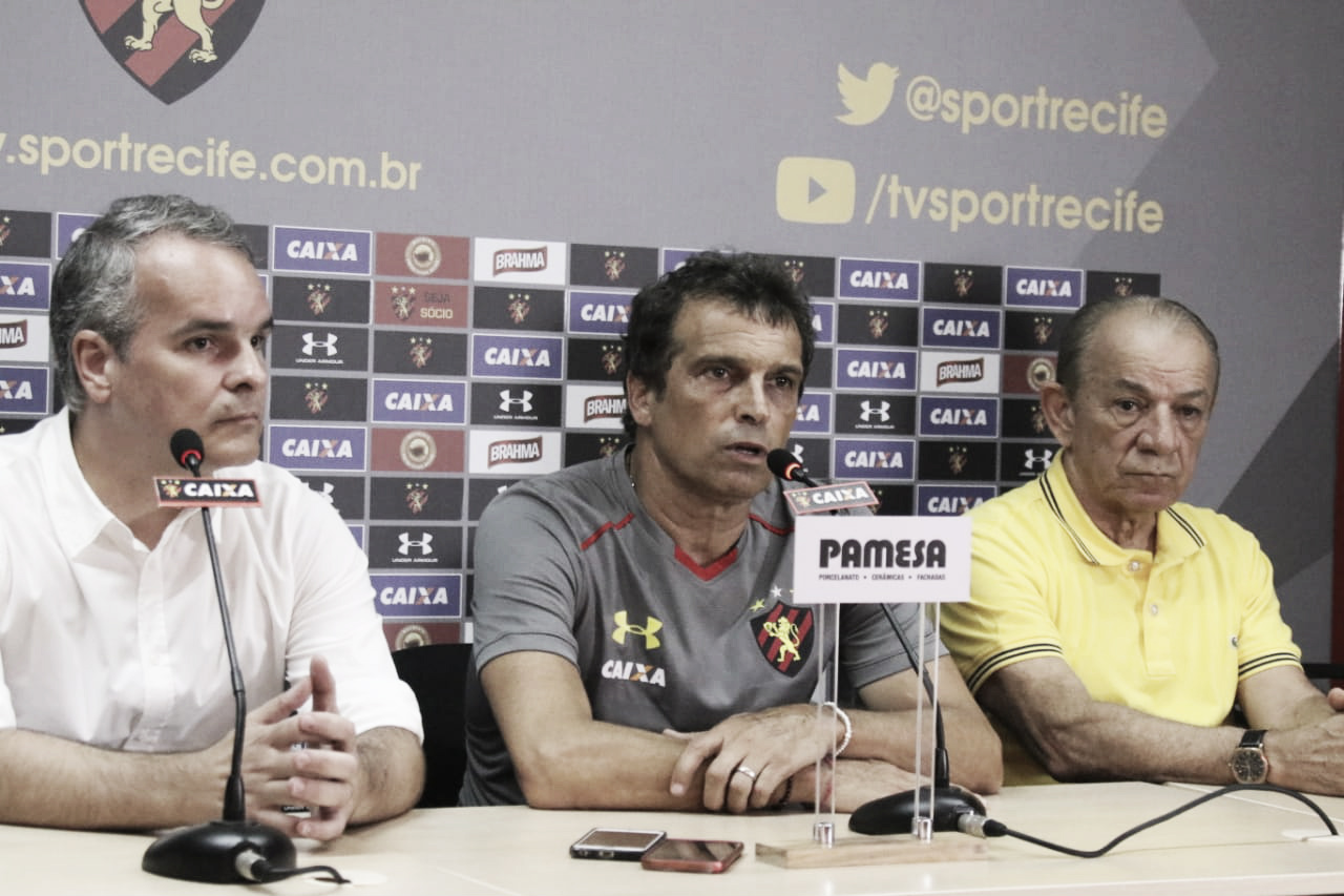 Apresentado pelo Sport, Milton Cruz pede paciência, mas mostra confiança no trabalho Apresentado pelo Sport, Milton Cruz pede paciência, mas mostra confiança no trabalho