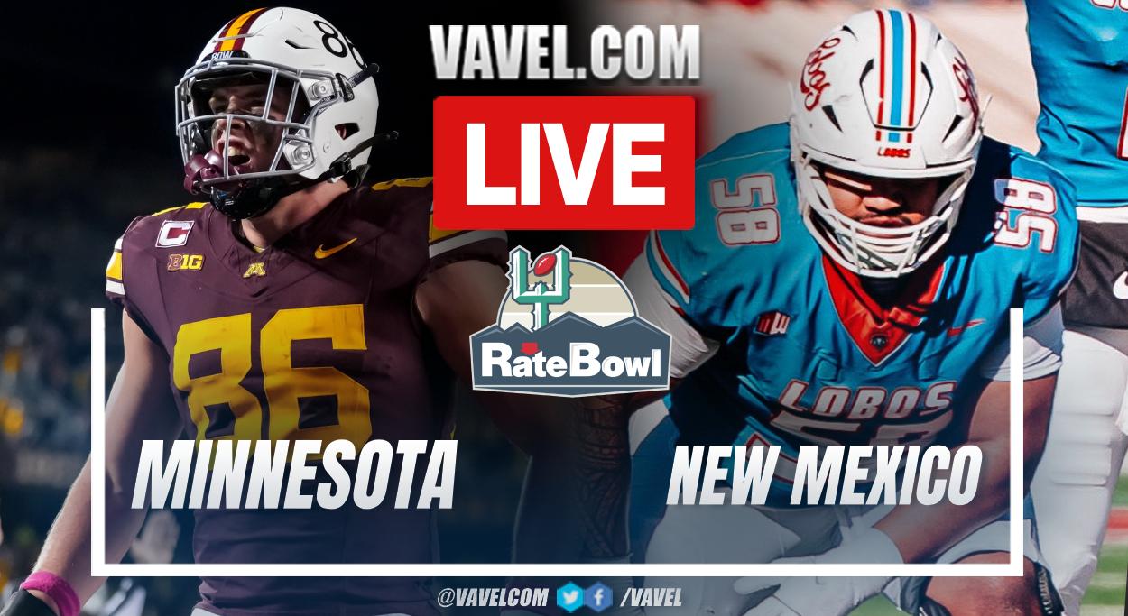 Minnesota vs New Mexico LIVE Score Updates: The visiting team wins (7-6)