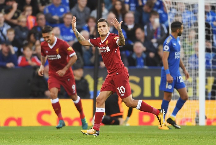 El Liverpool gana un partido no apto para cardíacos en casa del Leicester