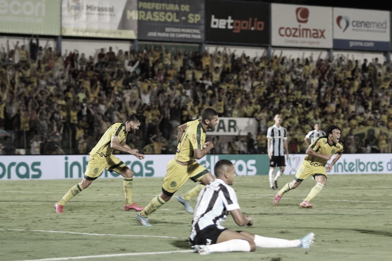 Mirassol surpreende, vence e elimina Grêmio da Copa do Brasil