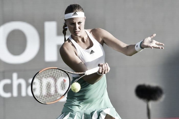 WTA s-Hertogenbosch: Kristina Mladenovic slides past Risa Ozaki for first win on grass this year