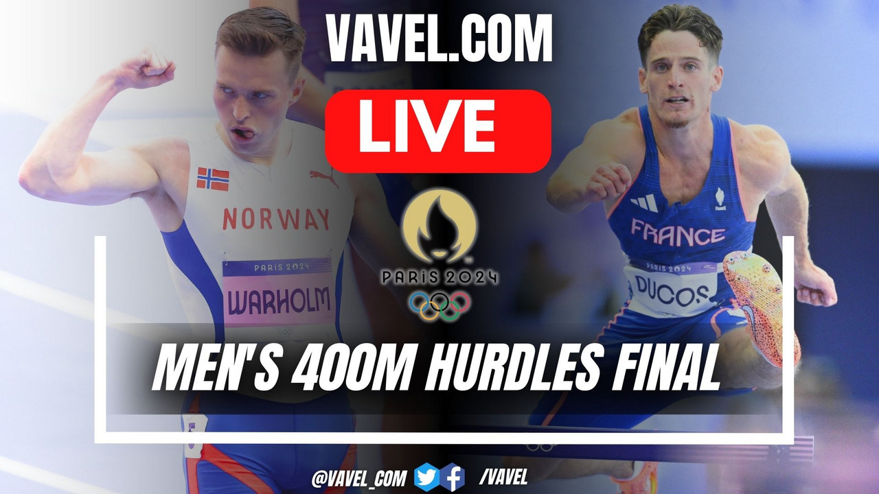 Men's 400m Hurdles Final LIVE Result Updates, Stream Info and How to