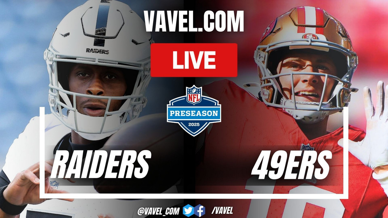 49ers vs Las Vegas Raiders Match Player Stats