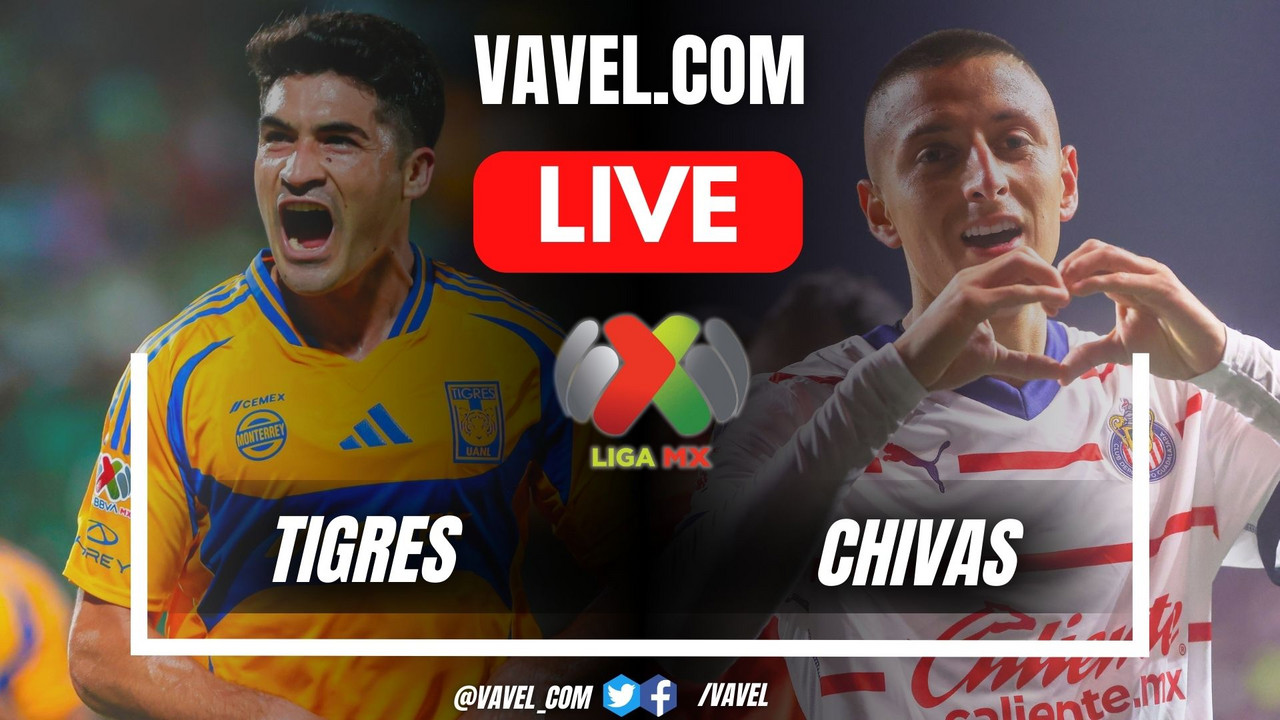 Goals and summary of Tigres 1-1 Chivas in Liga MX | August 24, 2024