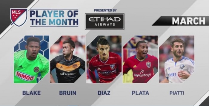 Etihad Airways Player Of The Month Nominees