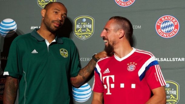 Henry praises Bayern duo Ribery and Muller