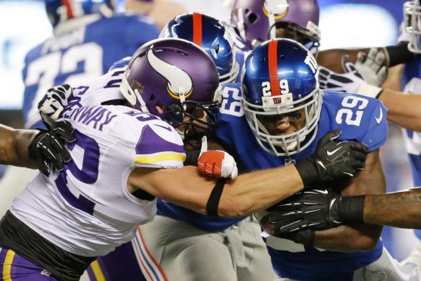 Monday Night Football: Giants Stifle the Vikings