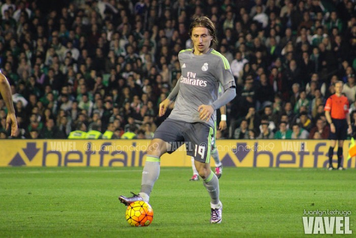 Luka Modric, elegido como el mejor del Betis - Real Madrid