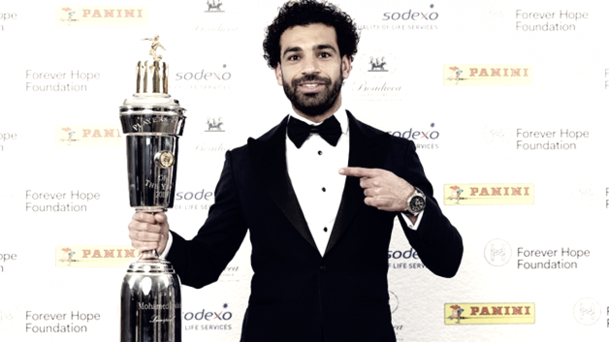 Mohamed Salah es el mejor jugador del año