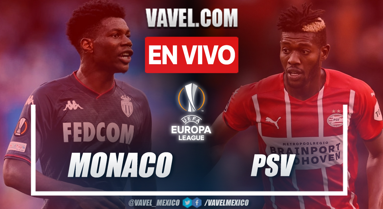 Resumen: Mónaco 0-0 PSV en UEFA Europa League 2021-22