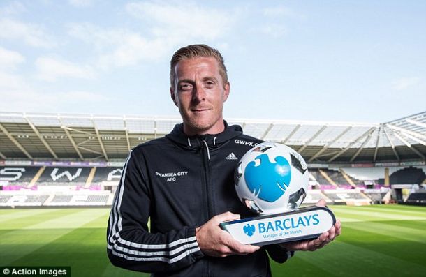 Monk wins Premier League Manager of the Month