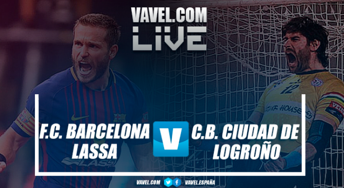 Resumen Barcelona Lassa vs Ciudad de Logroño en Supercopa ASOBAL 2017 (31-25)