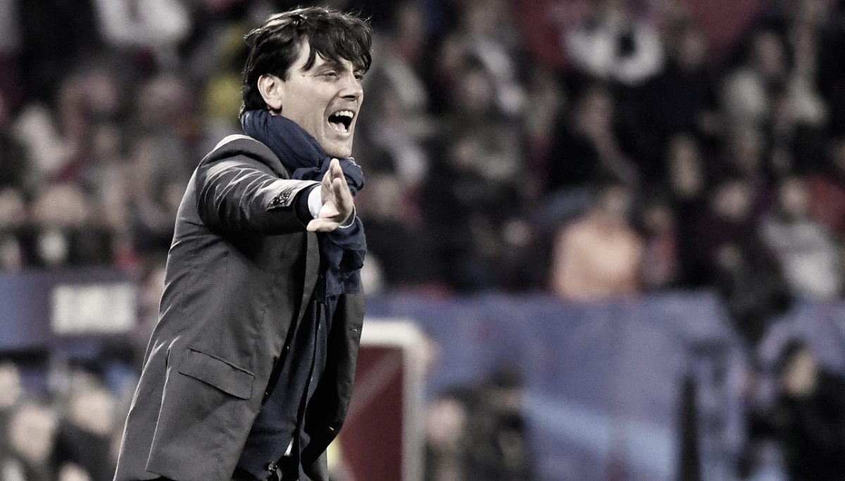 Montella: "El equipo ha terminado con una fuerza mental importante para intentar empatar" Montella: "El equipo ha terminado con una fuerza mental importante para intentar empatar"