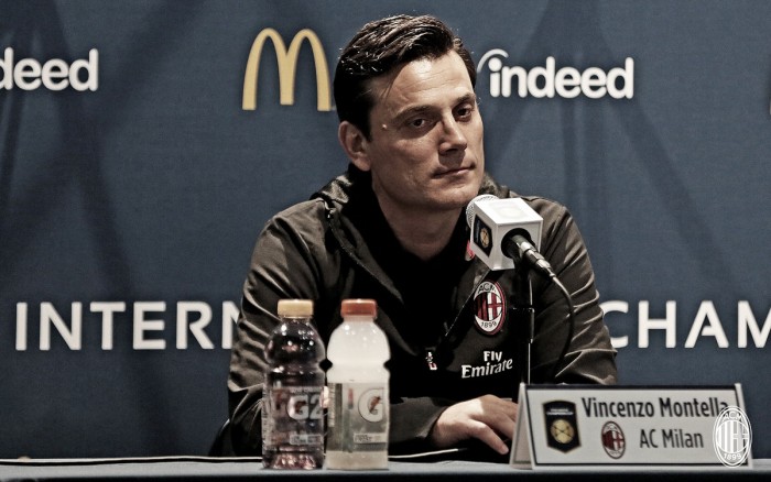 Milan negli States, Montella dopo il Chelsea: "La miglior partita del nostro pre campionato"