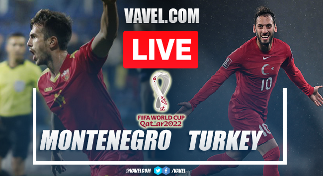 Goals and highlights Montenegro 1-2 Turkey in Qatar 2022 qualifying rounds