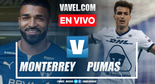 Goles y resumen del Monterrey 4-1 Pumas en Liga MX
