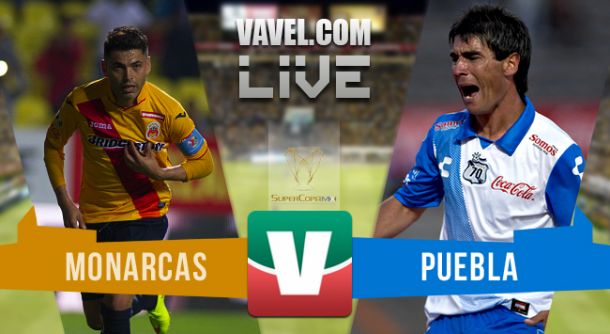 Resultado Monarcas Morelia - Puebla en la Supercopa MX 2015 (0-1) Resultado Monarcas Morelia - Puebla en la Supercopa MX 2015 (0-1)