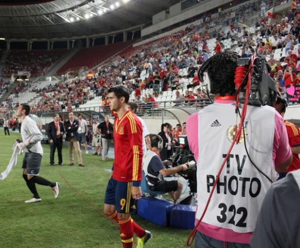 Morata y Carvajal, protagonistas tras el partido de la sub-21