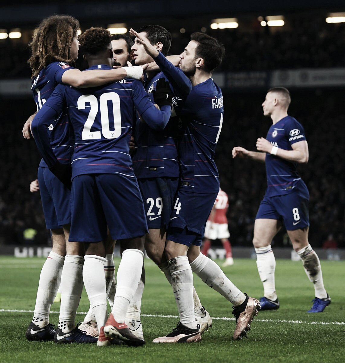 Com dois de Morata, Chelsea vence Nottingham Forest e avança na FA Cup