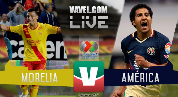 Resultado del partido Monarcas Morelia vs América en Liga MX 2017 (2-0) Resultado del partido Monarcas Morelia vs América en Liga MX 2017 (2-0)