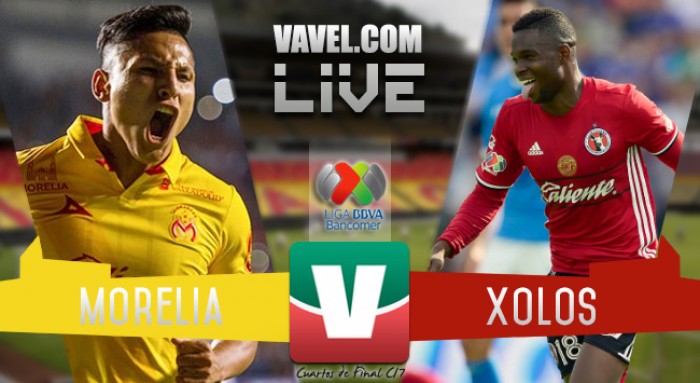 Resultado y goles del Morelia 1-0 Xolos de la Liguilla MX 2017 Resultado y goles del Morelia 1-0 Xolos de la Liguilla MX 2017