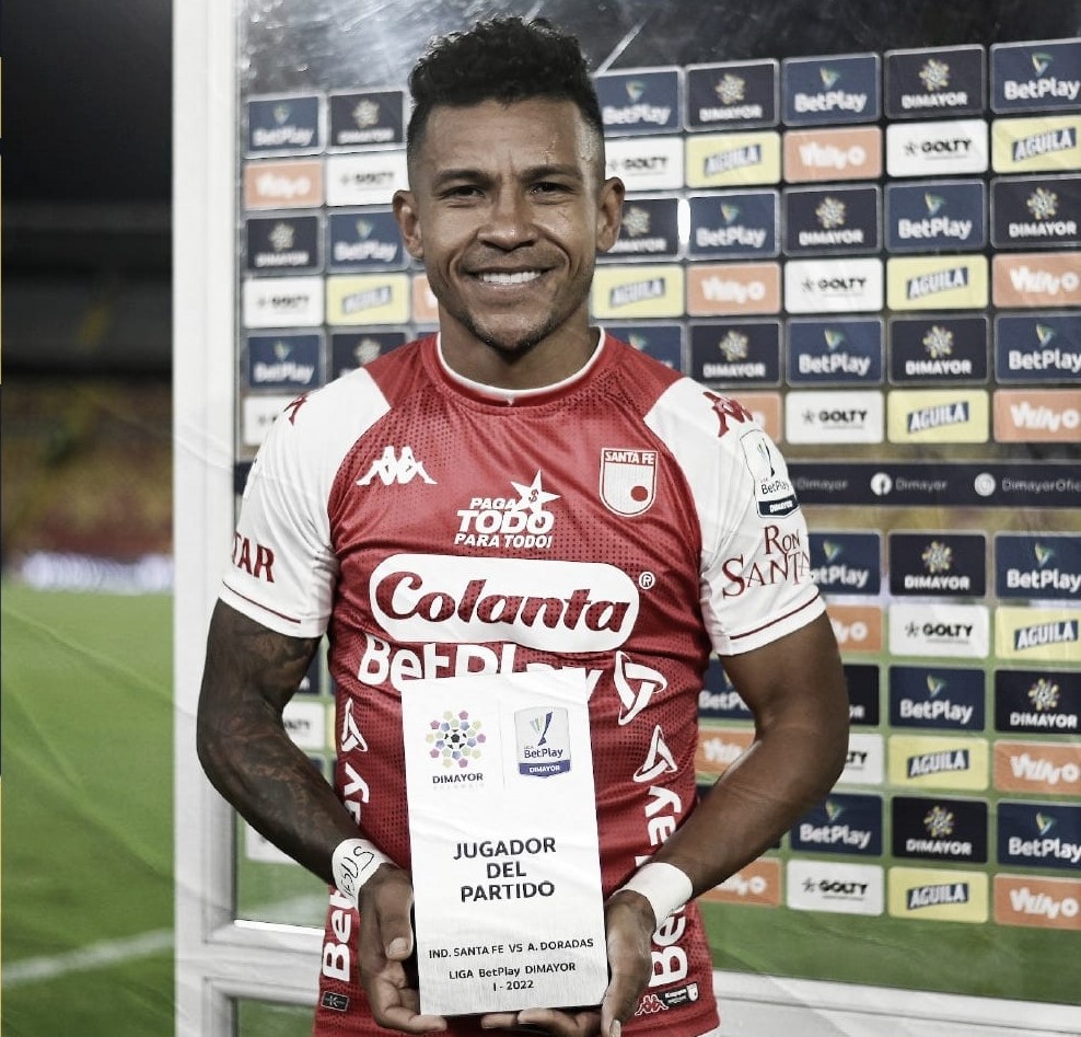  Wilson Morelo, el jugador destacado en la goleada 'cardenal' a Águilas 