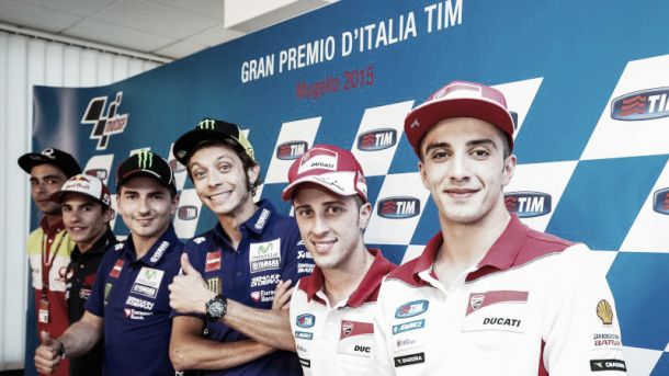 Rueda de prensa del Gran Premio de Italia de MotoGP 2015