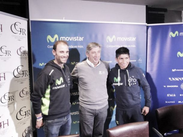 Valverde y Nairo correrán el Tour de Francia y la Vuelta a España