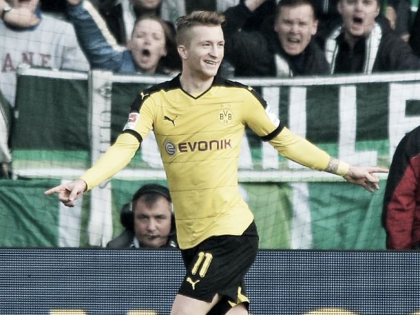 Werder Bremen 1-3 Borussia Dortmund: Reus at the double as BVB cut gap at the top to five points