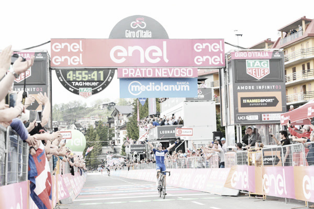 Giro d'Italia, Yates si stacca a Prato Nevoso. Tappa a Schachmann