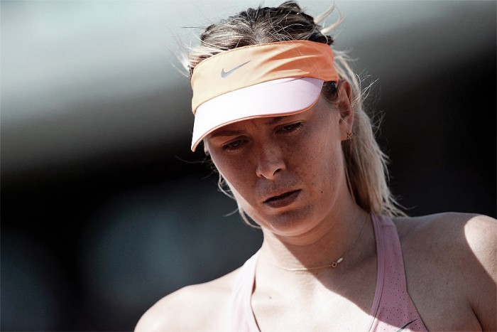 WTA, infortunio a Roma e rifiuto da Parigi per Maria Sharapova