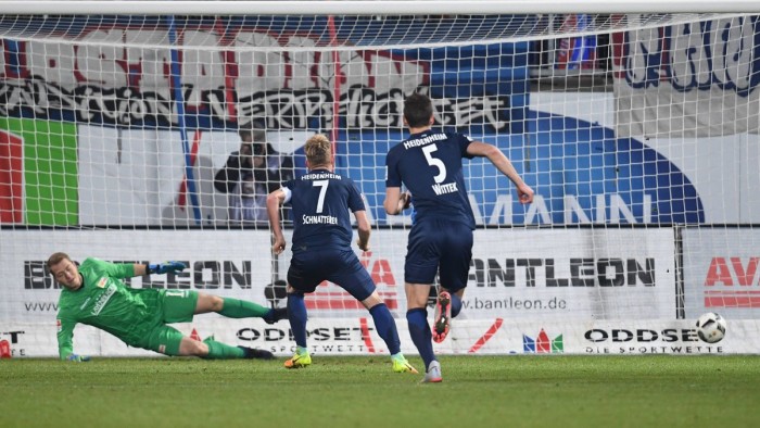 1. FC Heidenham 3-0 1. FC Union Berlin: Hosts bounce back to reinforce promotion challenge