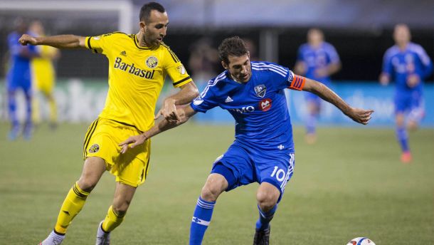 Score Montreal Impact - Columbus Crew in 2015 MLS Playoffs (2-1)