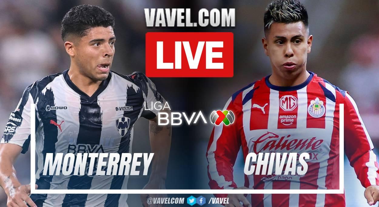 Monterrey vs Chivas LIVE Score Updates: Half-time (0-1)