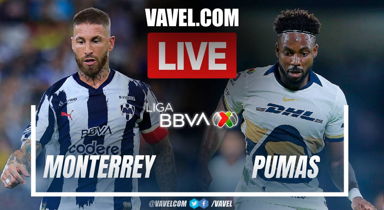 Goals and Highlights: Monterrey 1-1 Pumas in Liga MX