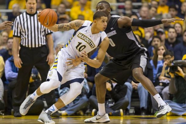 Marquette Outfight Providence, Earn First Big East Victory