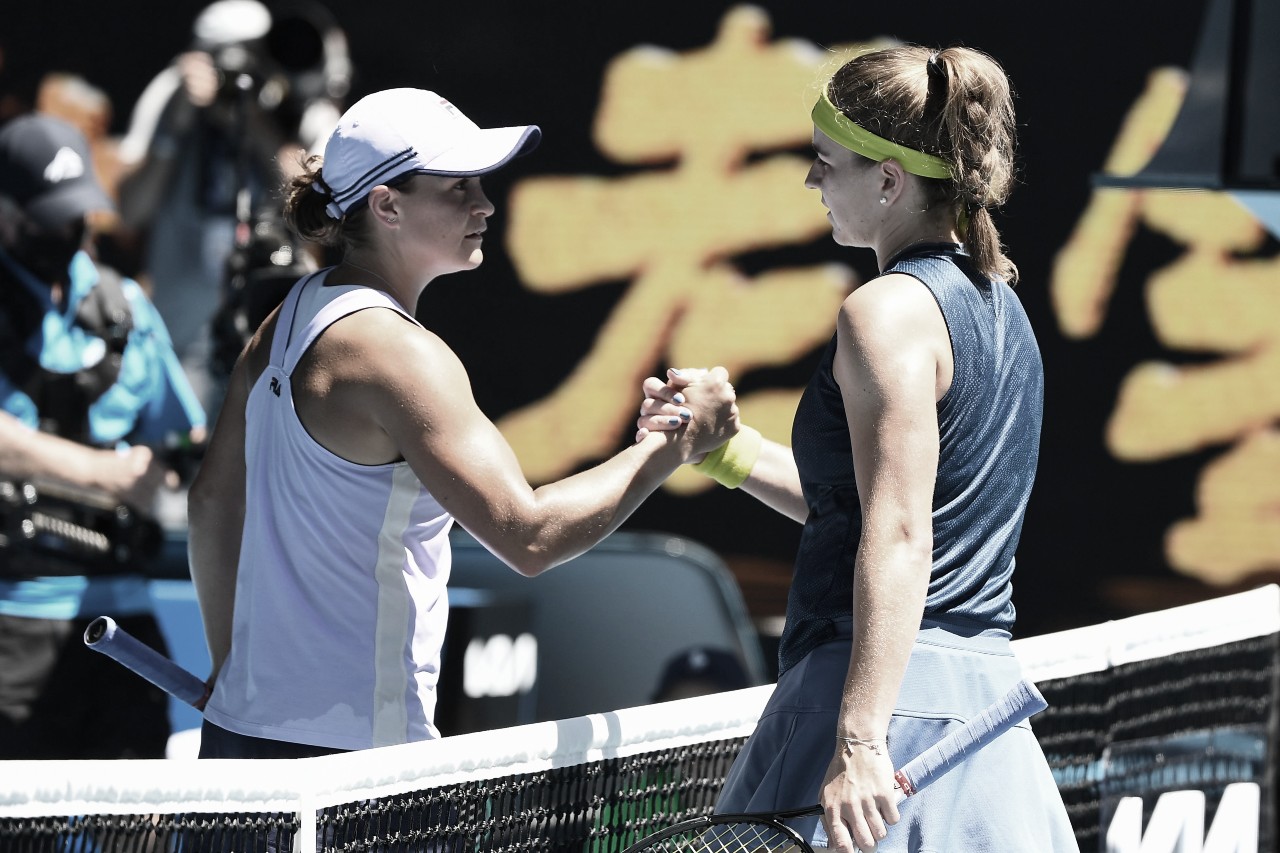 Muchova conquista grande virada sobre Barty e está nas semis do Australian Open Muchova conquista grande virada sobre Barty e está nas semis do Australian Open