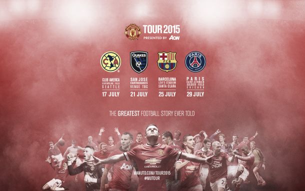 Anunciadas las fechas de la gira estadounidense del Manchester United