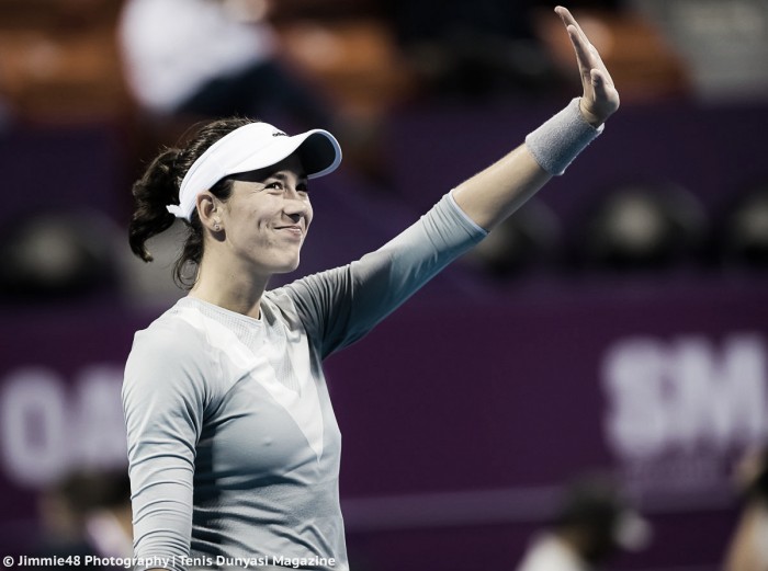 WTA Doha: Garbiñe Muguruza dominates Sorana Cirstea in one-sided affair