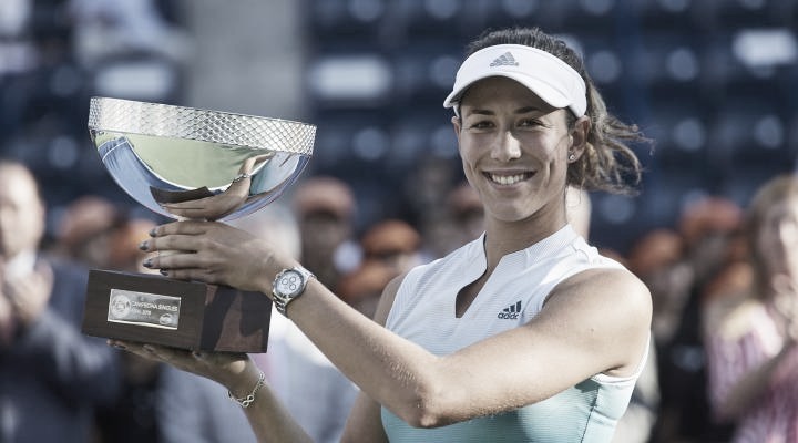 Garbiñe vuelve a sonreír en Monterrey Garbiñe vuelve a sonreír en Monterrey